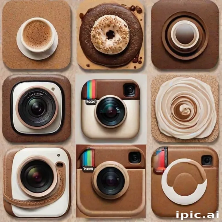 aesthetic instagram highlight covers brown