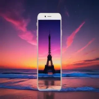 lock screen neon wallpaper iphone