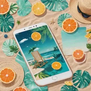 summer phone wallpaper