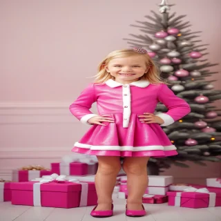 pink christmas pictures