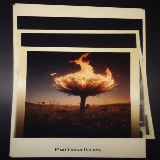 aesthetic polaroid frame