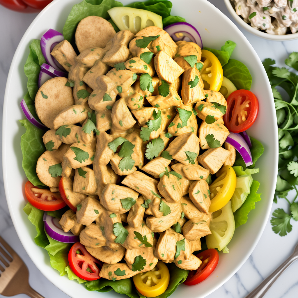 trader joe's curry chicken salad