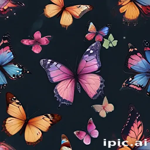 aesthetic butterfly wallpaper