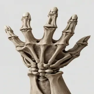 skeleton hand png