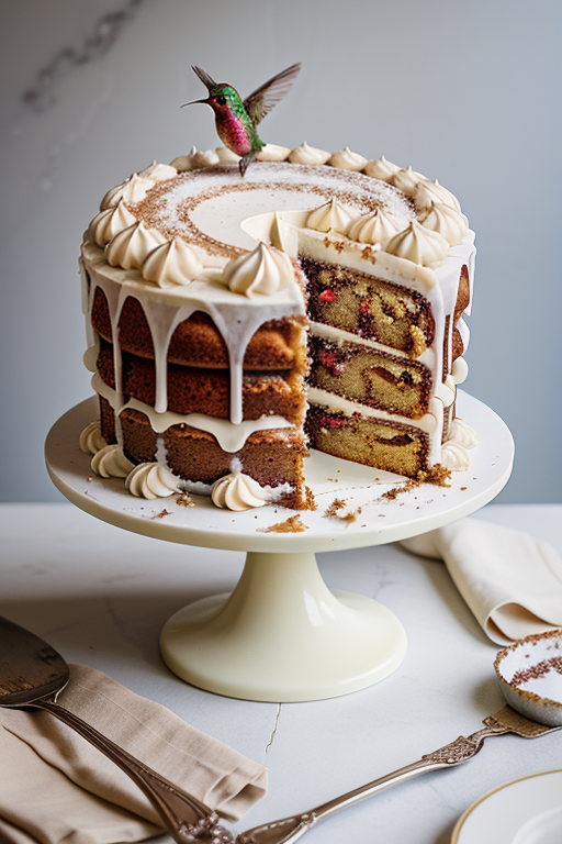 hummingbird cake with cake mix