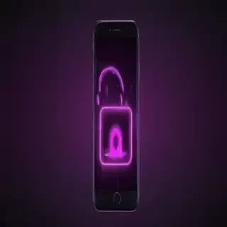 lock screen neon wallpaper iphone