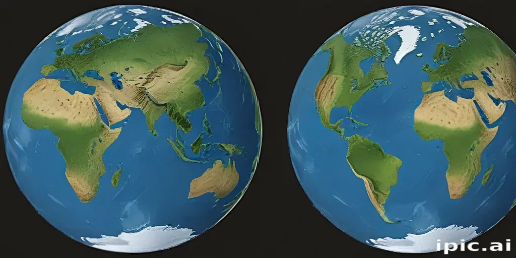 cartoon picture of planet earth