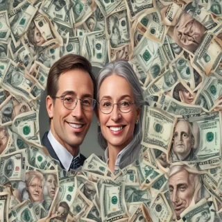 money with transparent background