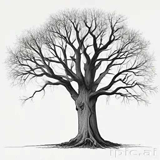 dead tree drawings