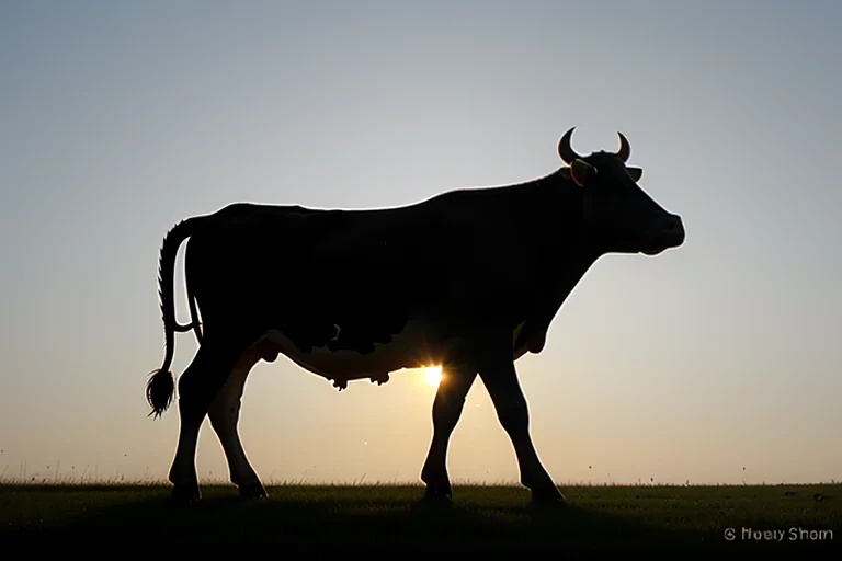 cow silhouette
