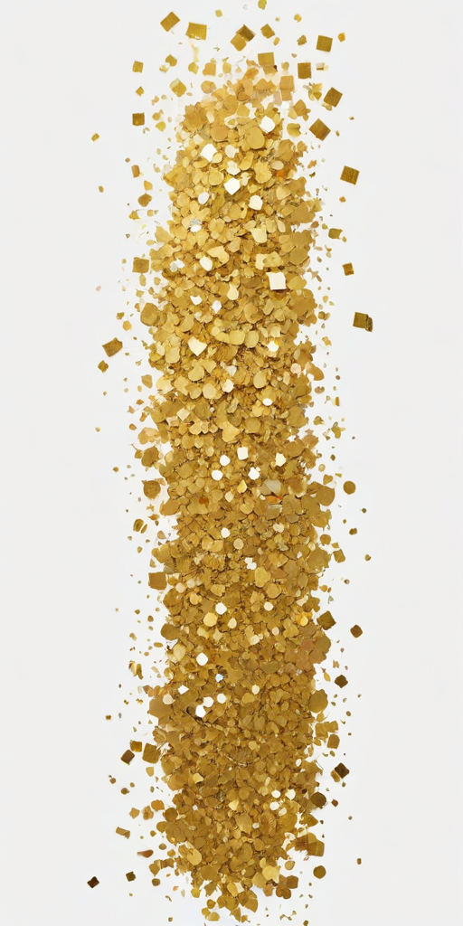 gold glitter png