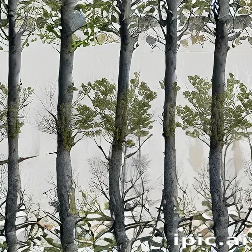 trees transparent