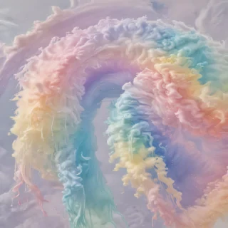 rainbow pastel