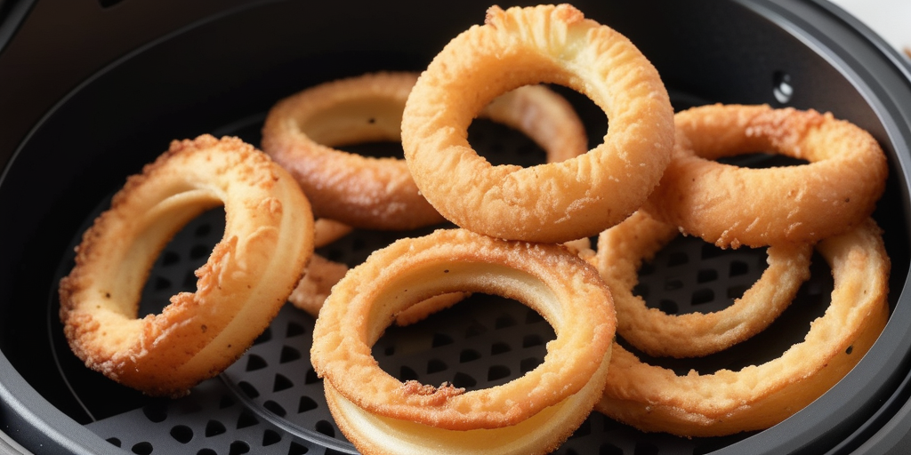air fryer onion rings no breadcrumbs