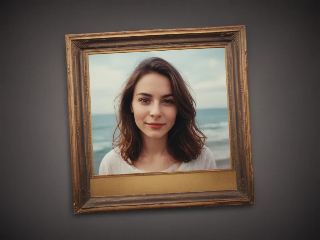 polaroid photo frame png