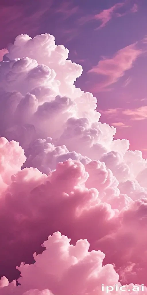 pink clouds wallpaper
