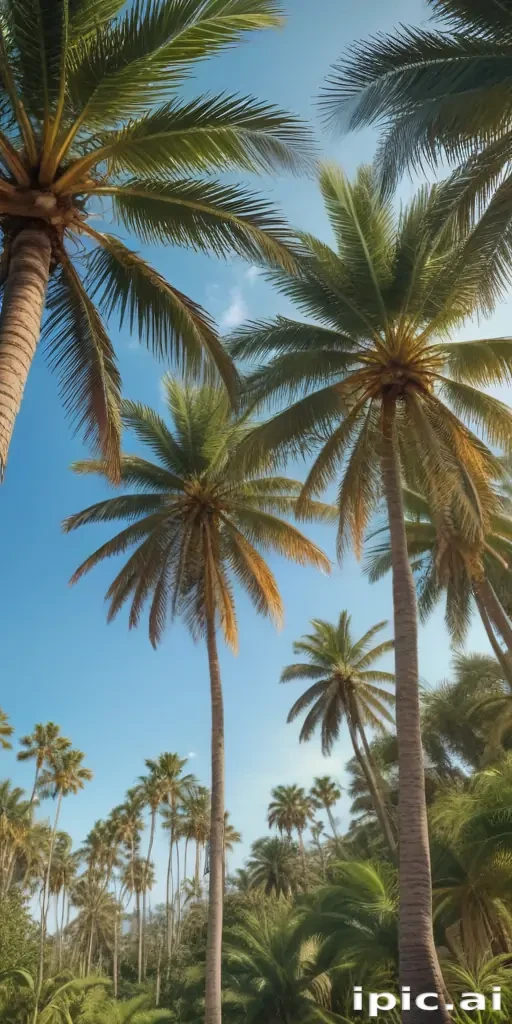 palm trees background