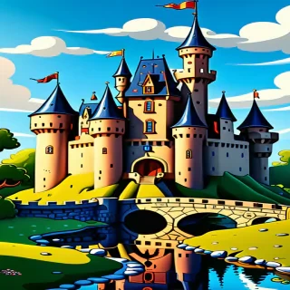 cartoon castel