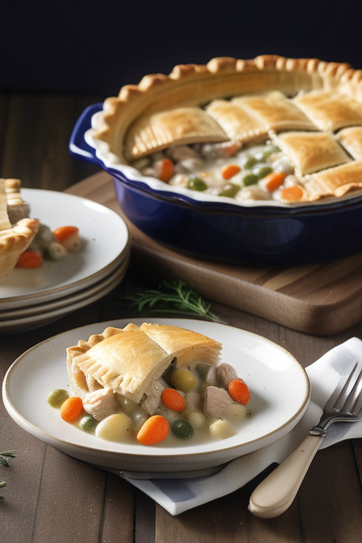 what side dish goes well with chicken pot pie