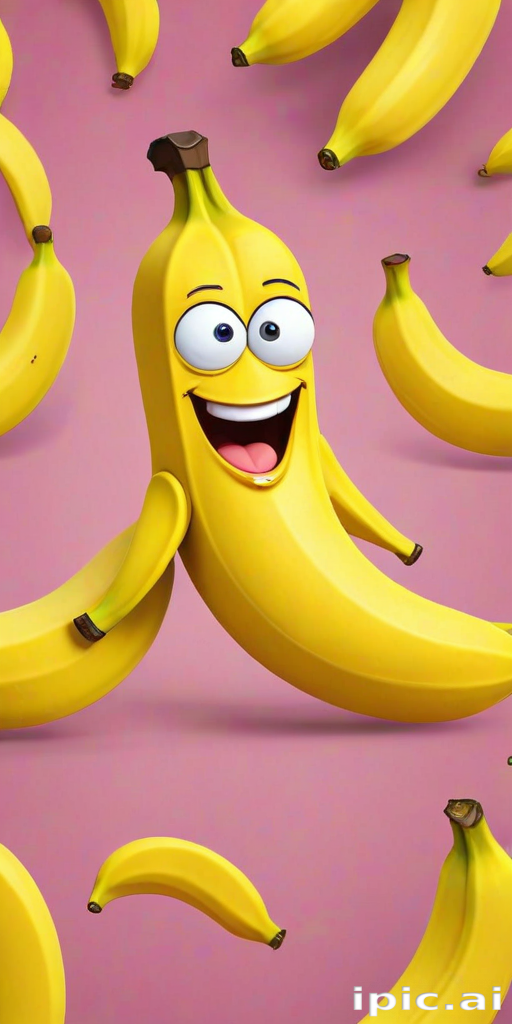 cartoon banana