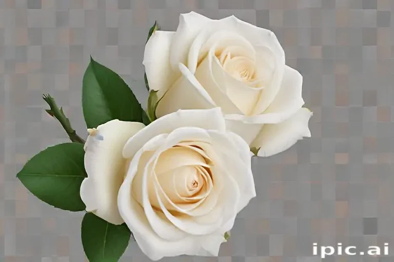white roses png