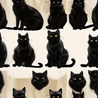 black cats