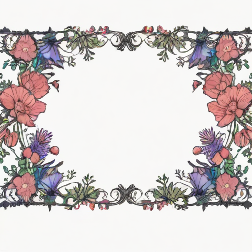 aesthetic border png