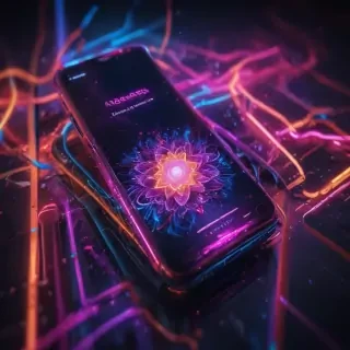 4k neon phone wallpaper