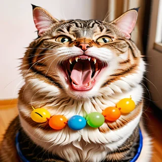 happy cat