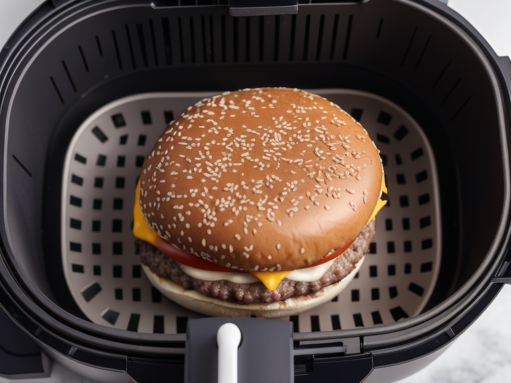 frozen burger in air fryer 400 degrees