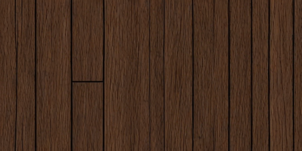 create a seamless wooden texture with dark brown vertical planks and natural wood grain details