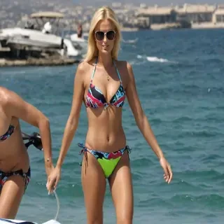 Paris Hilton in bikini