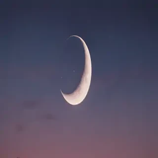aesthetic crescent moon
