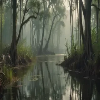 swamp background