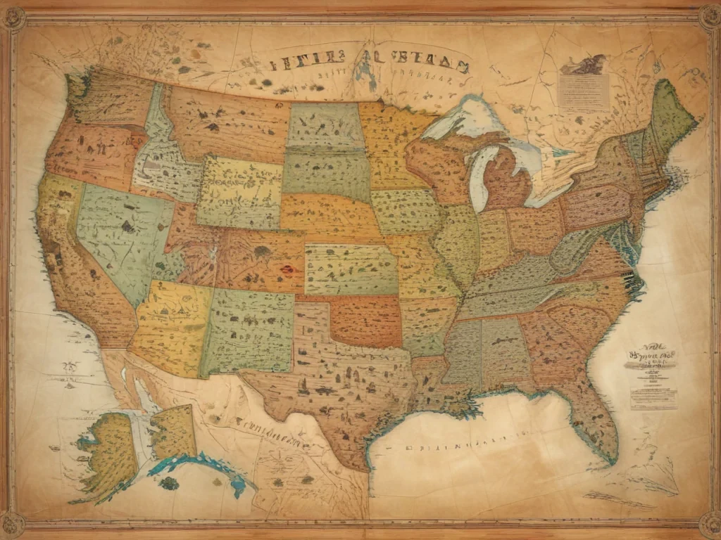 map of states