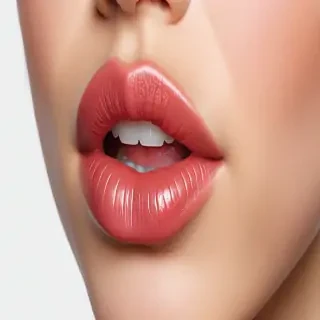 lips no background