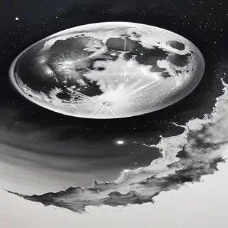 moon pic drawing