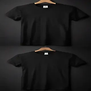 high resolution black t shirt template