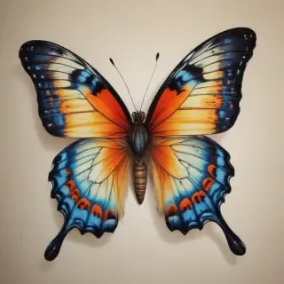 pictures of drawings of butterflies