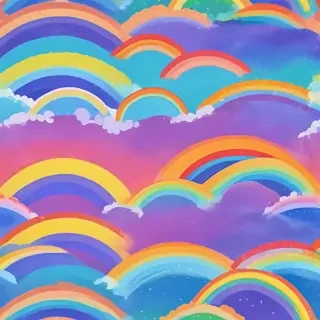 rainbow backround