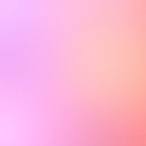 Create a smooth gradient background transitioning from soft purple to warm peach, shot with a DSLR camera at f/2.8, ISO 100, and a shutter speed of 1/60s, using a wide-angle lens for an expansive view.