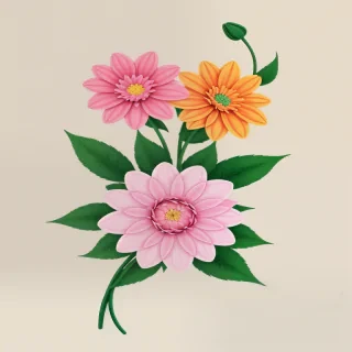 cute flower png