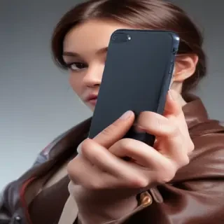person holding phone