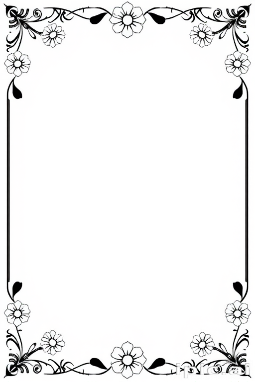border clip art black and white