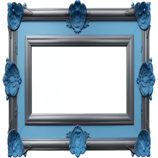 blue frame png