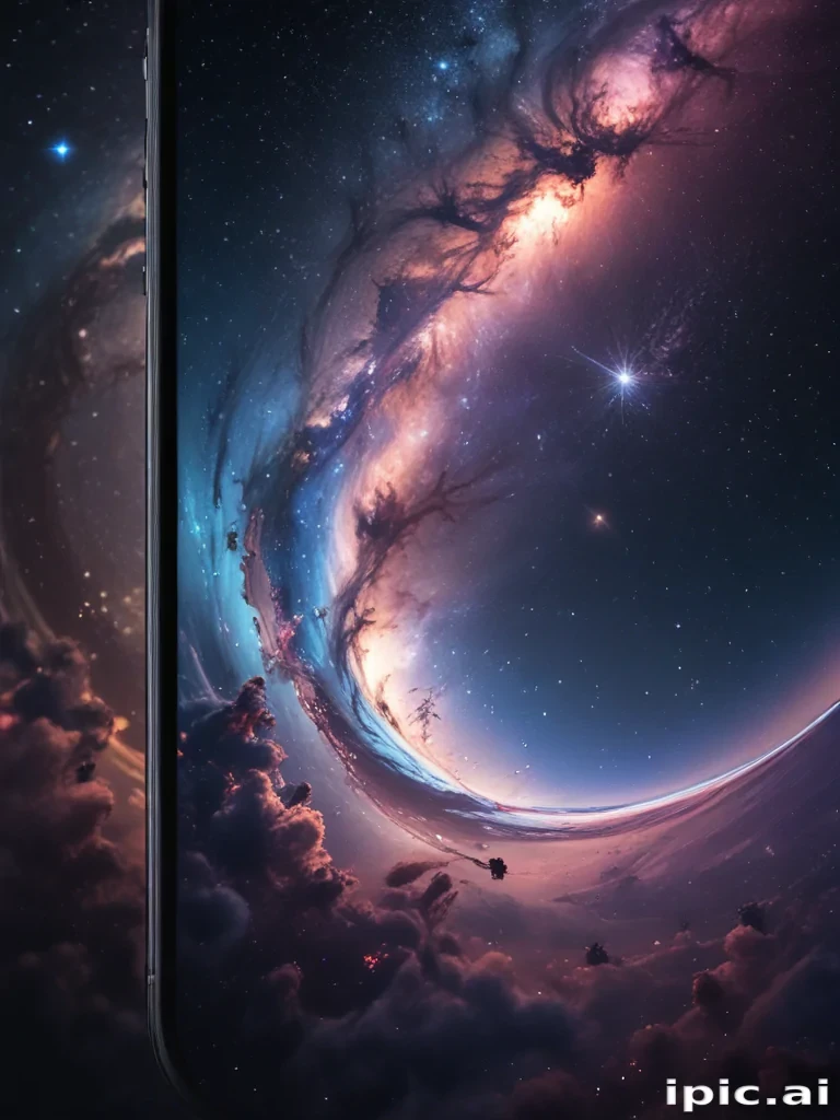 iphone galaxy wallpaper