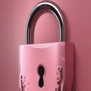 pink lock screen wallpaper