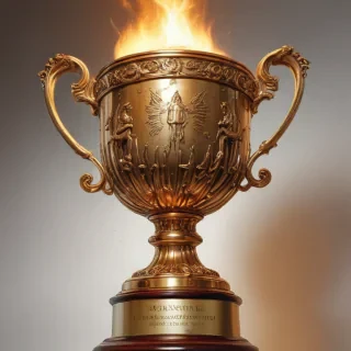 trophy drawing