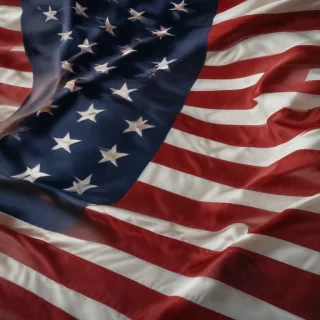 american flag aesthetic
