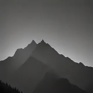 mountain silhouette